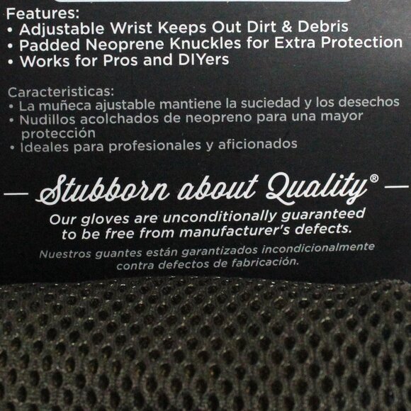 Wells Lamont Work & Home Men's L Grain Leather Gloves - Picture 6 of 10